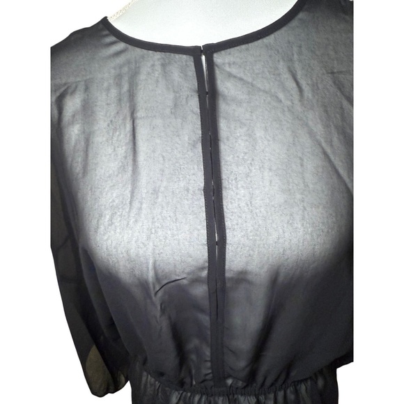 Tory Burch Margarete Sheer Top, Size 4 - Picture 2 of 5